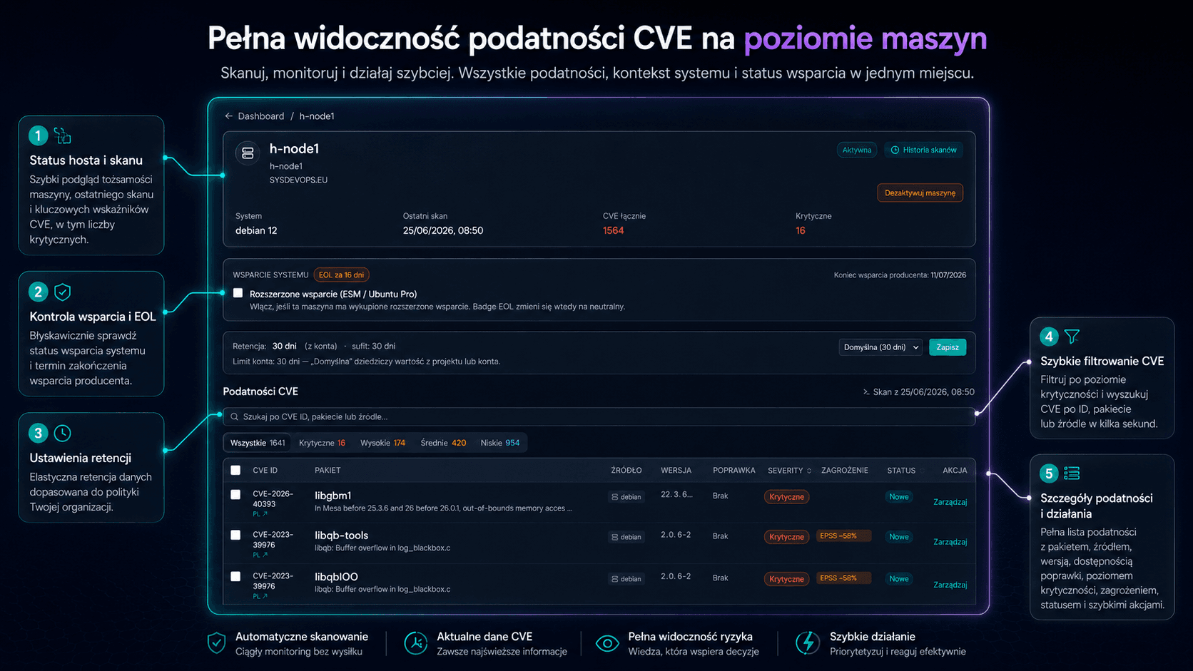 Machine-level CVE detail